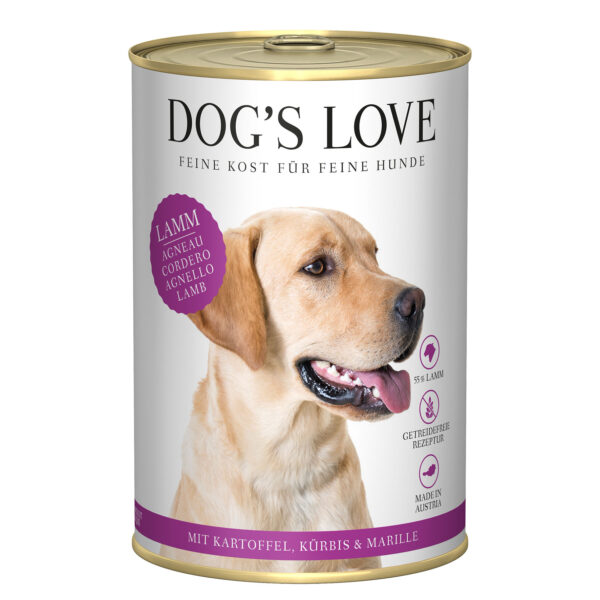 BOITE CHIEN DOG'S LOVE AGNEAU