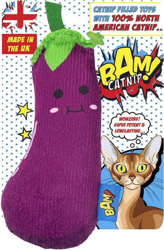 AUBERGINE POUR CHAT BAM